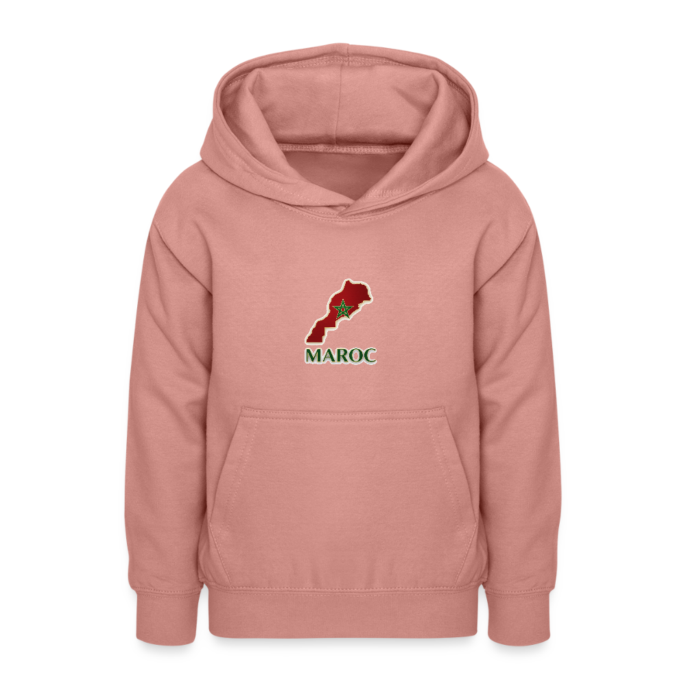 Teen Hoodie - dusky rose