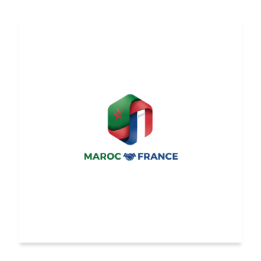 Poster 60 x 60 cm - white