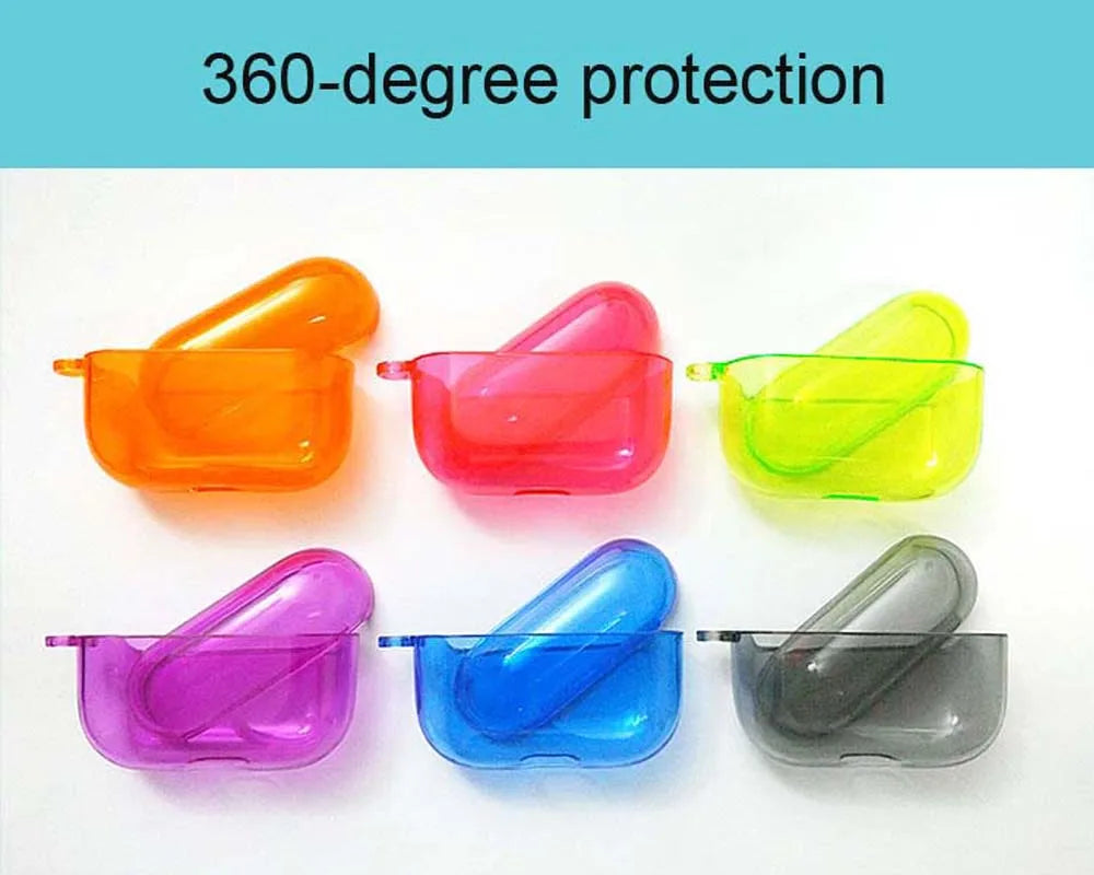 Étui Silicone AirPods avec Crochet - Protection Anti-chute