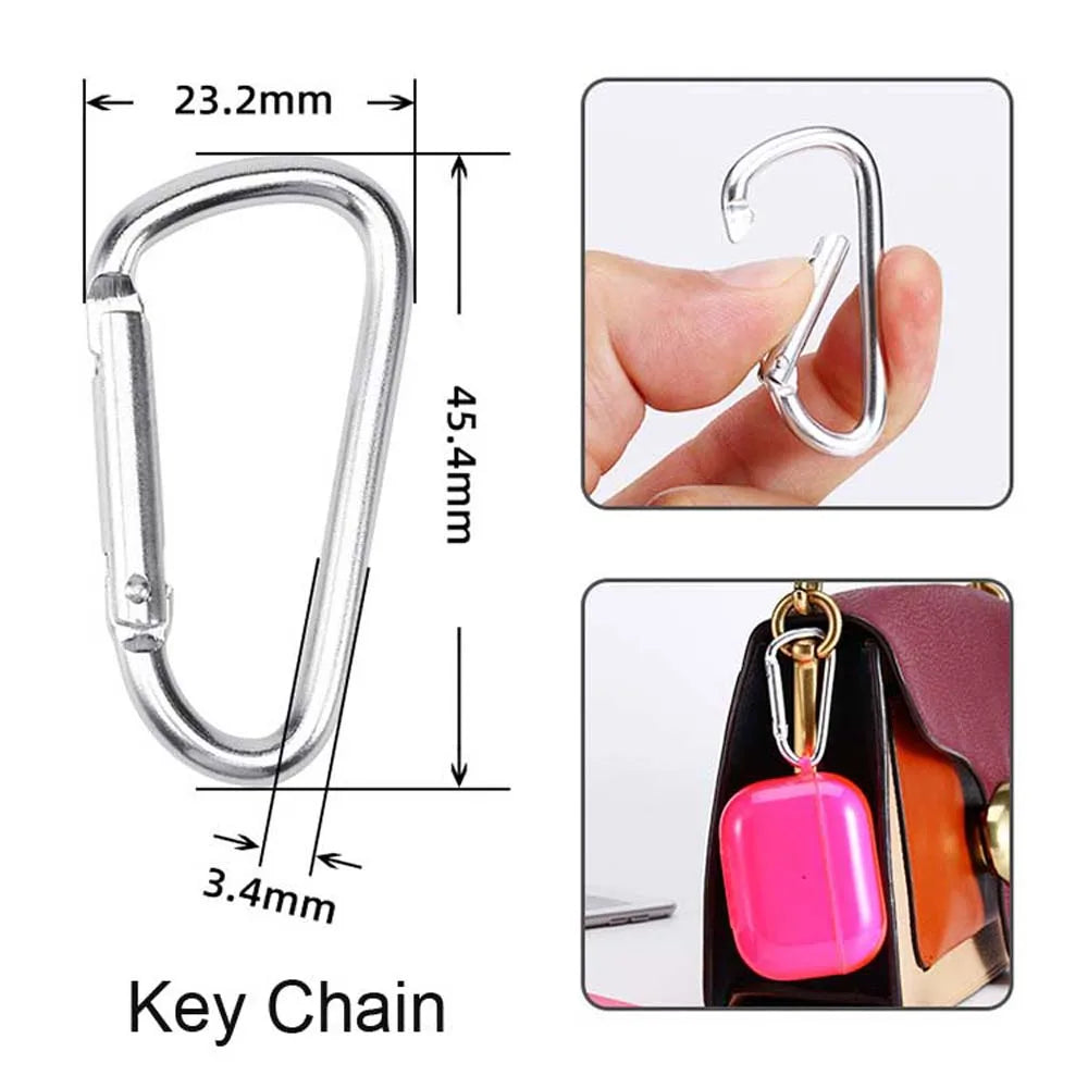 Étui Silicone pour AirPods avec Porte-clés - Protection Anti-chute