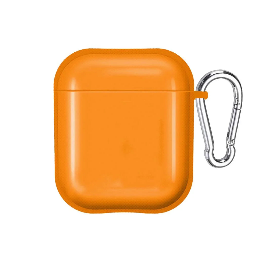 Étui Silicone AirPods avec Crochet - Protection Anti-chute