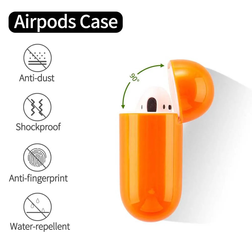 Étui Silicone AirPods avec Crochet - Protection Anti-chute