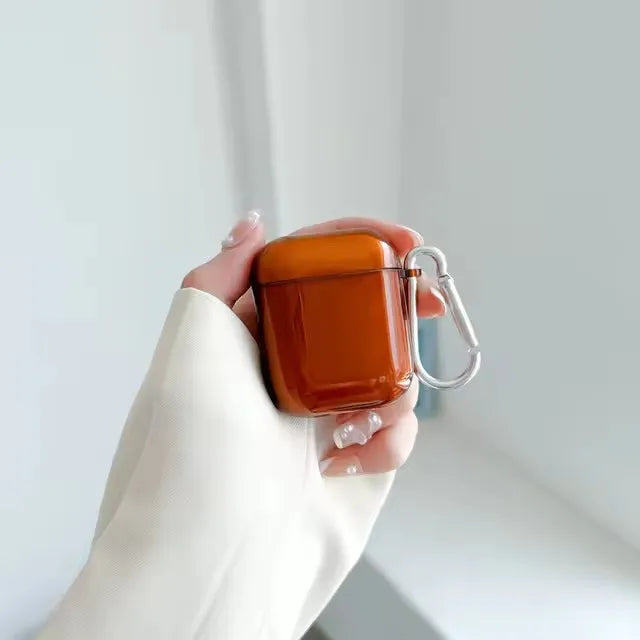Étui Silicone AirPods avec Crochet - Protection Anti-chute
