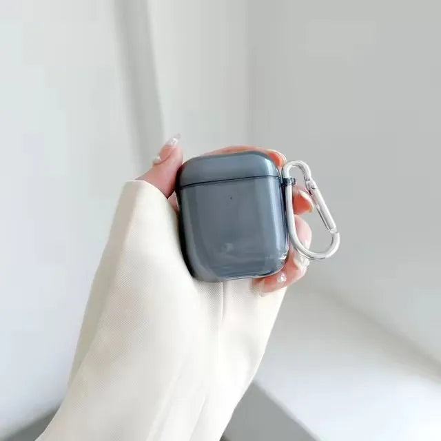 Étui Silicone AirPods avec Crochet - Protection Anti-chute