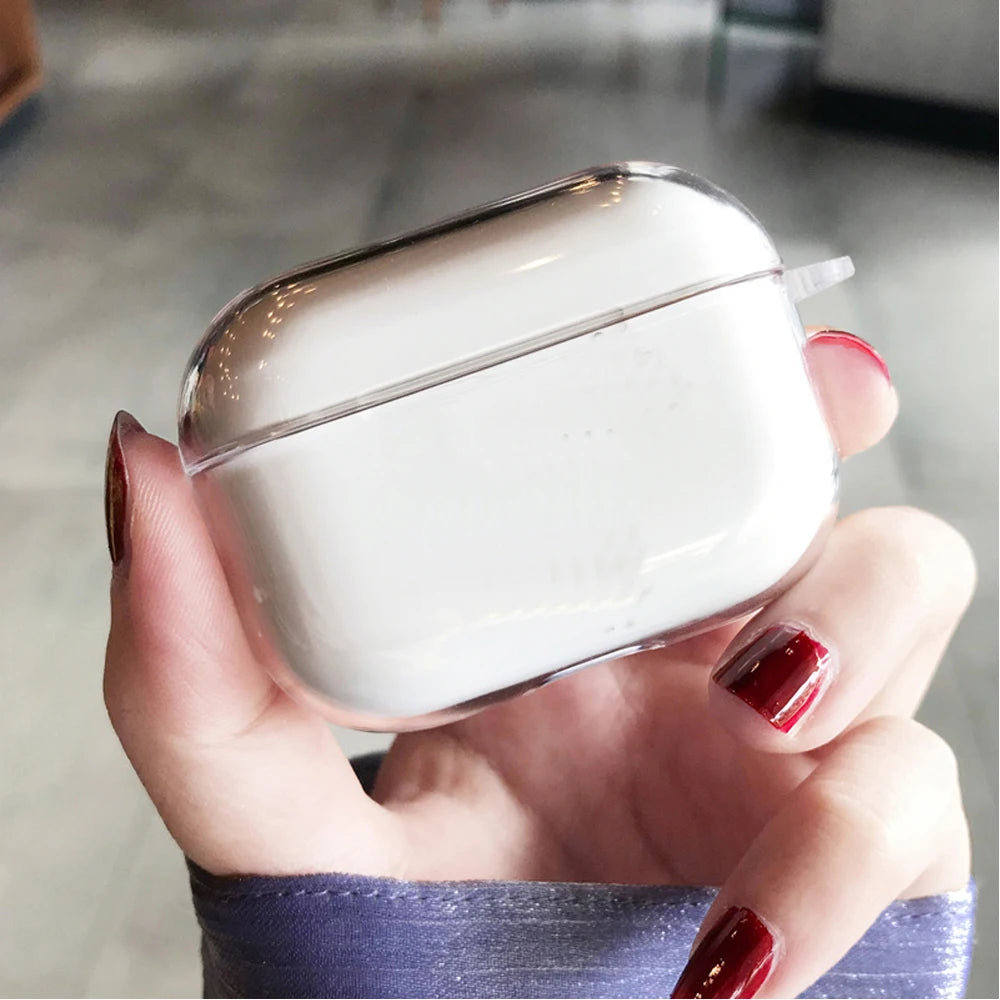 Étui Silicone AirPods avec Crochet - Protection Anti-chute