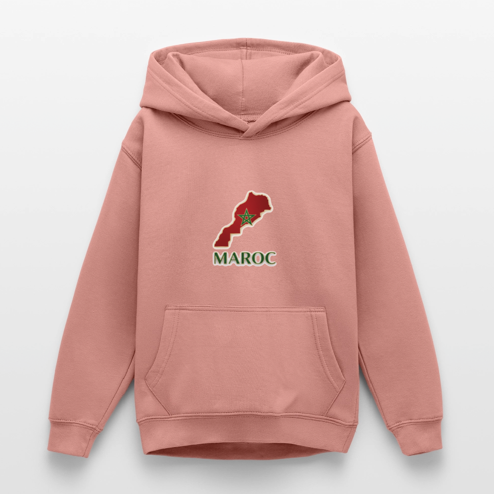 Teen Hoodie - dusky rose