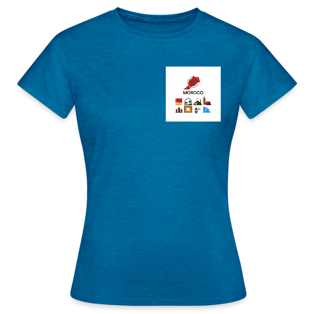 T-shirt Femme - antique blue sapphire heather