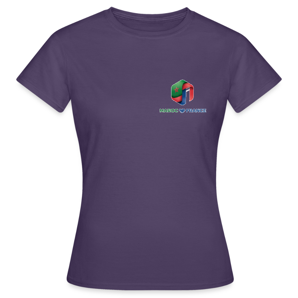 T-shirt Femme - dark purple