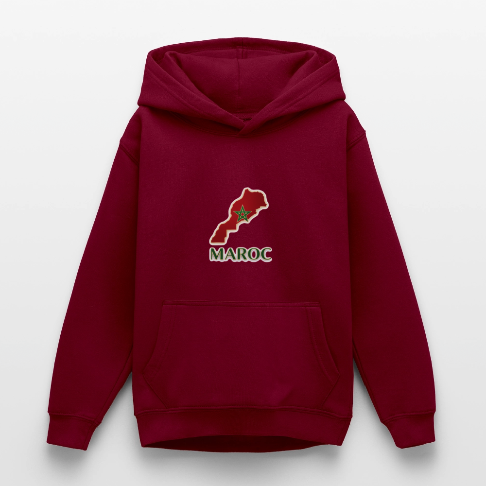 Teen Hoodie - bordeaux