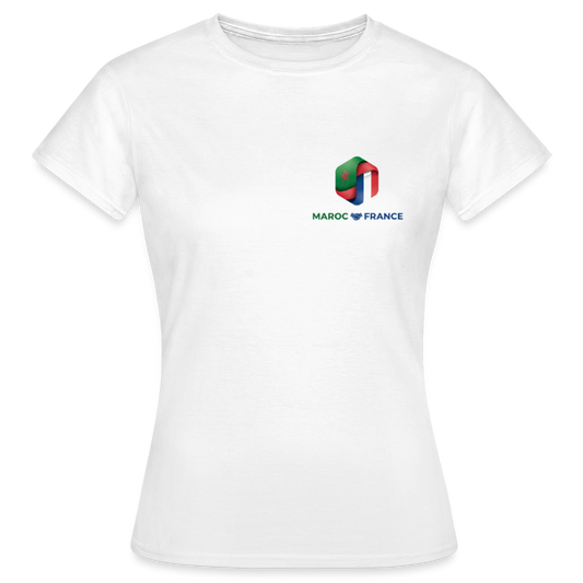 T-shirt Femme - white
