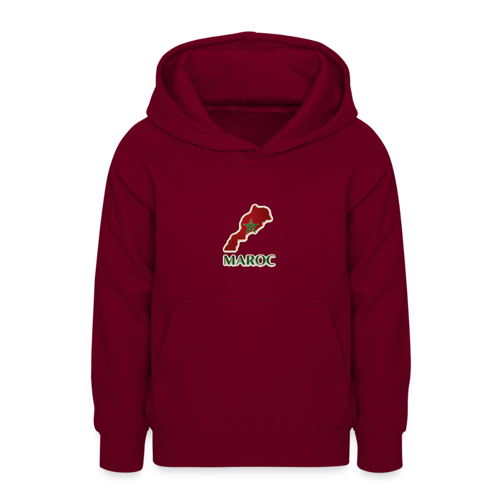 Teen Hoodie - bordeaux