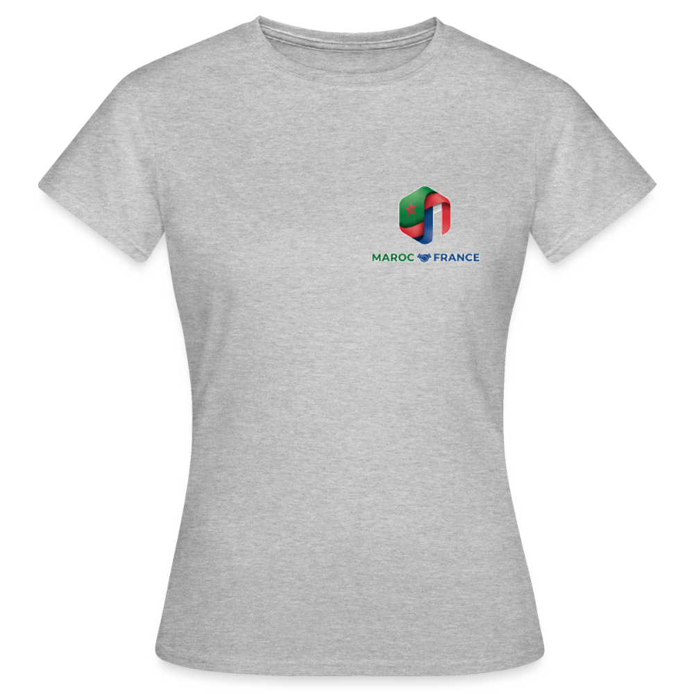 T-shirt Femme - heather grey