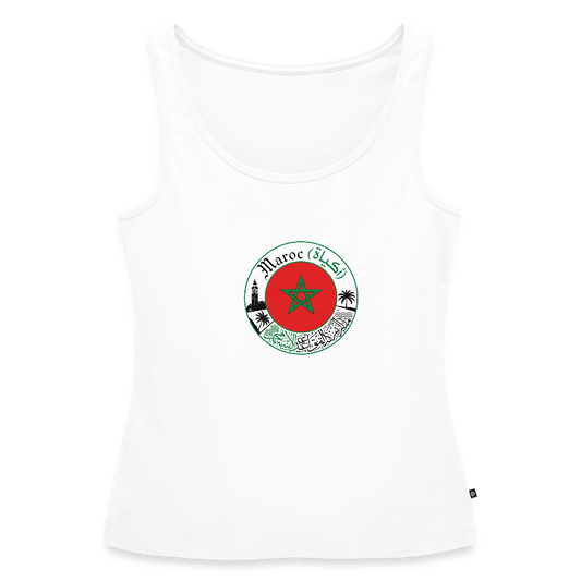 Débardeur Premium Femme - white