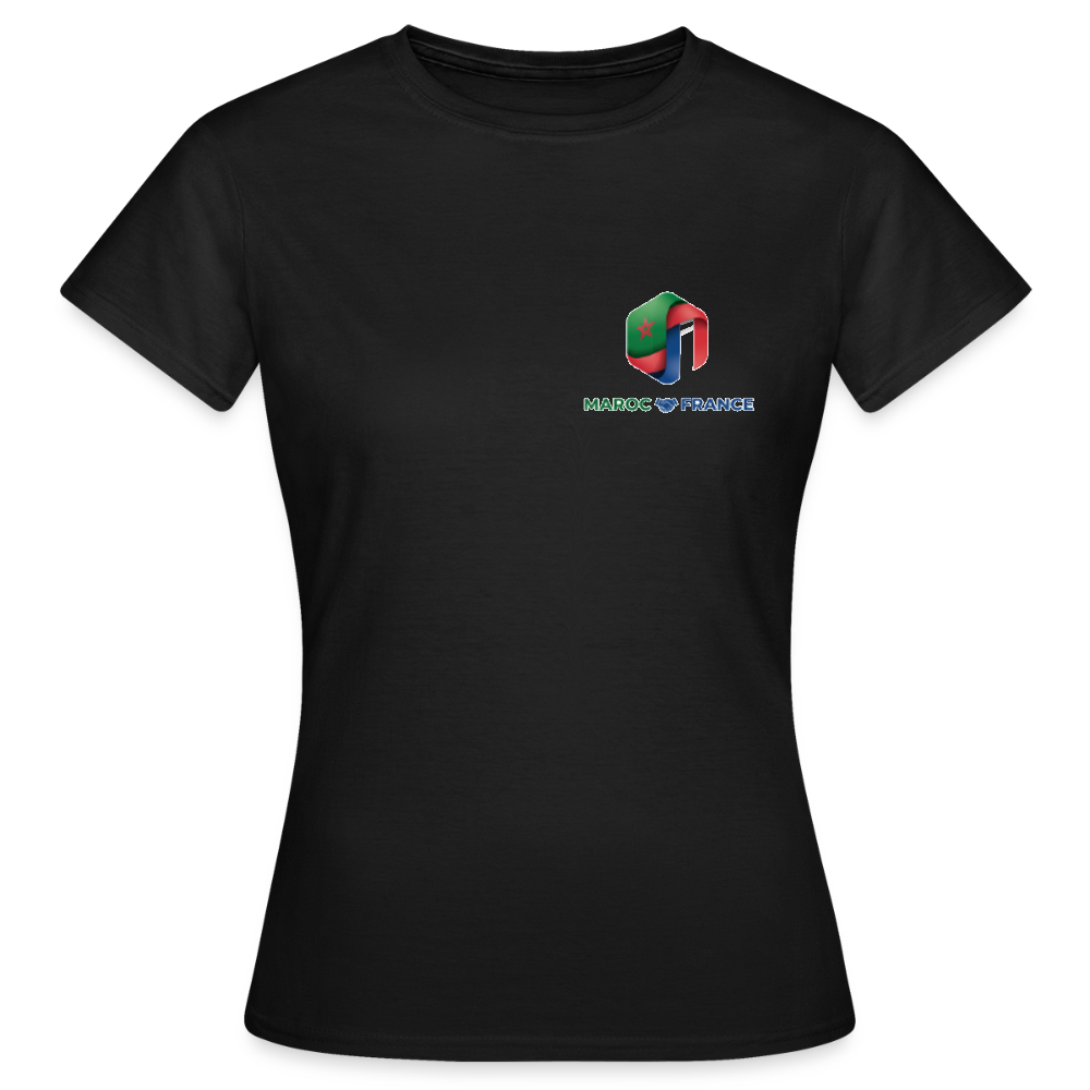 T-shirt Femme - black