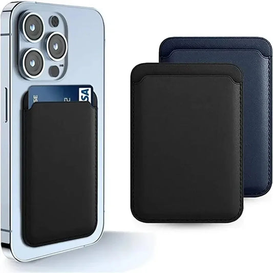 Étui Portefeuille Magnétique en Cuir pour iPhone 15/14/13/12 Pro Max - Porte-Cartes